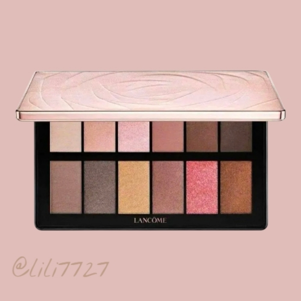Lancome Holiday Rose Gold Palette And YSL Myself Edp .04flOz Spray Mens NIB